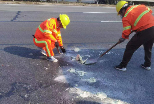 普陀公路下沉注浆加固